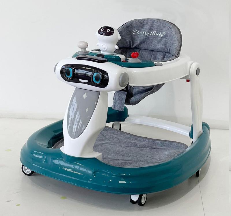Product Introduction of Baby Walker Anti-O-leg Baby Children's Multi-functional Anti-rollover Walker 17