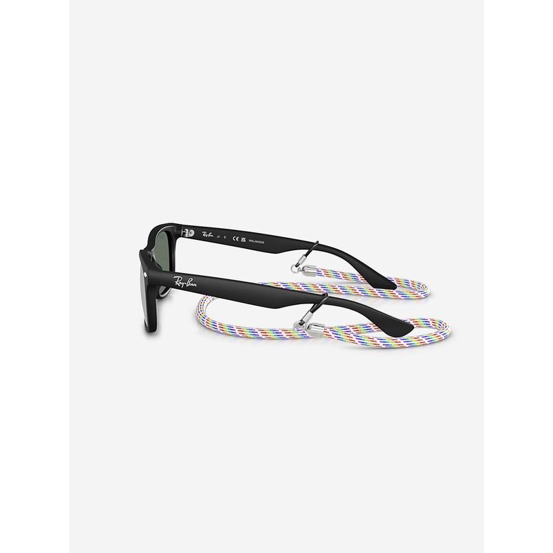 Kids New Junior Wayfarer Sunglasses in Black 3