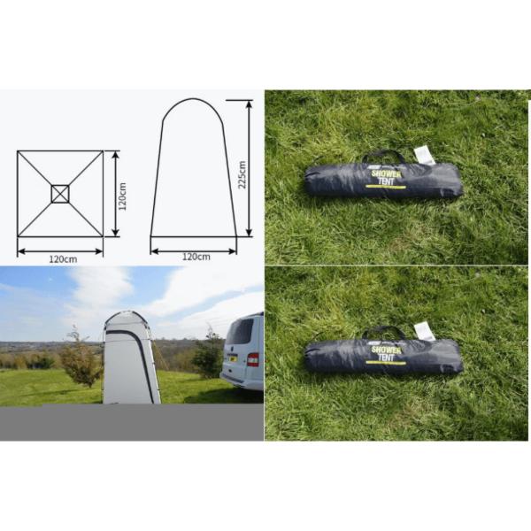 Portable Shower and Utility Tent - Travel Shelter for Camping & Outdoors 1