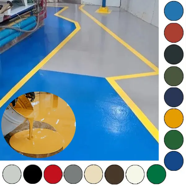 Heavy Duty Supercoat 10L Industrial Garage Floor Paint