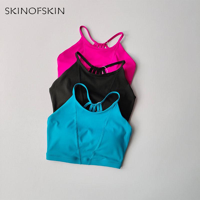 Product Introduction of Integrated Sports Bra Women's Beautiful Back High-intensity Running Gathering Anti Sagging Yoga Bra Quick Drying Fitness Vest 12