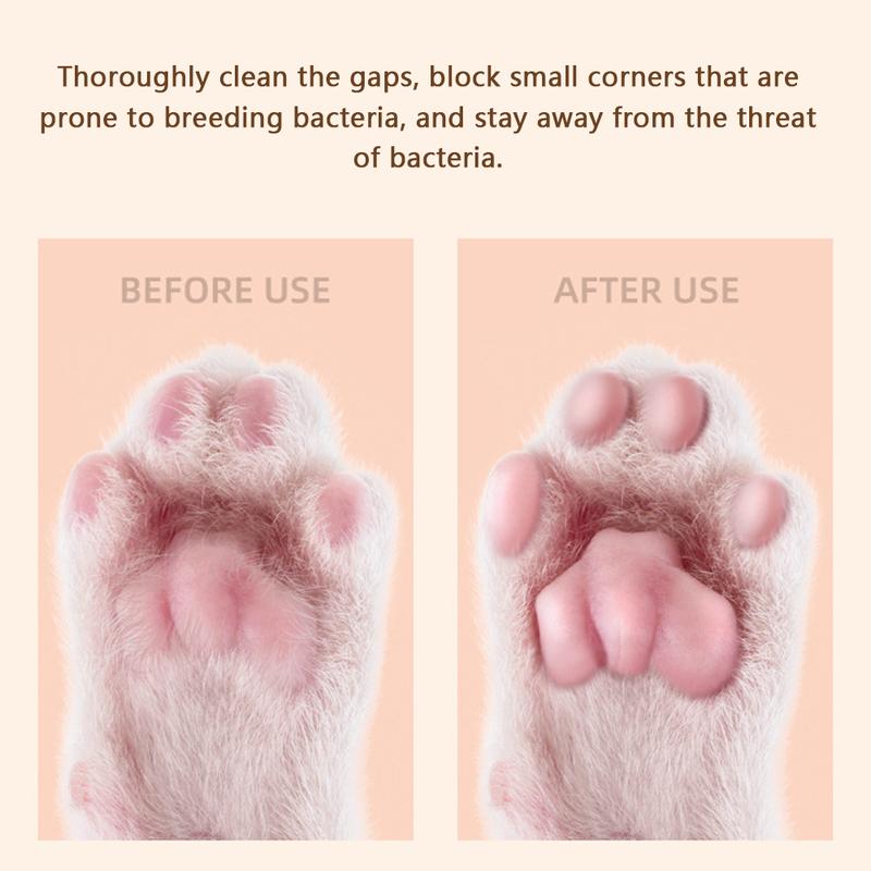Dog Paw Trimmer with LED Light Fully Waterproof Portable Pet Hair Trimmer with Display Dog Clippers Grooming 18mm Widen Blade 5