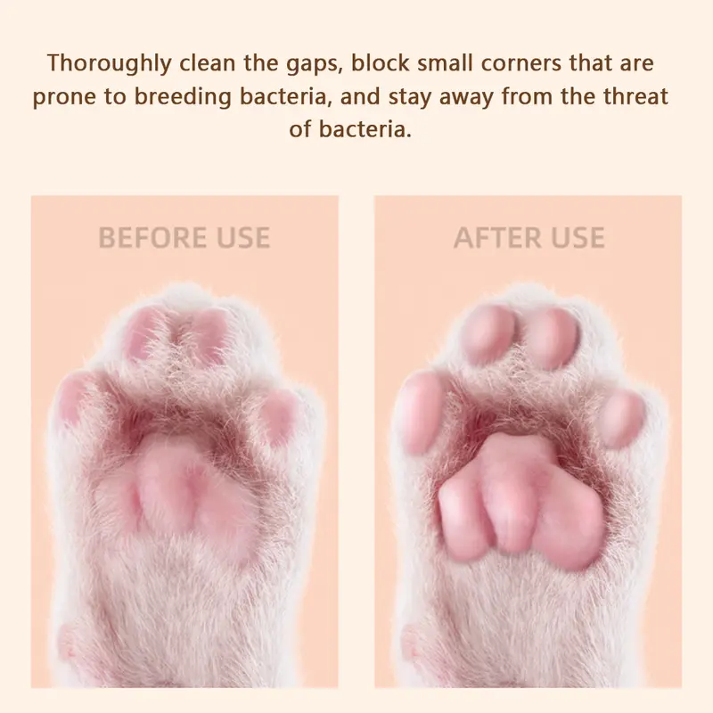 Dog Paw Trimmer with LED Light Fully Waterproof Portable Pet Hair Trimmer with Display Dog Clippers Grooming 18mm Widen Blade 4