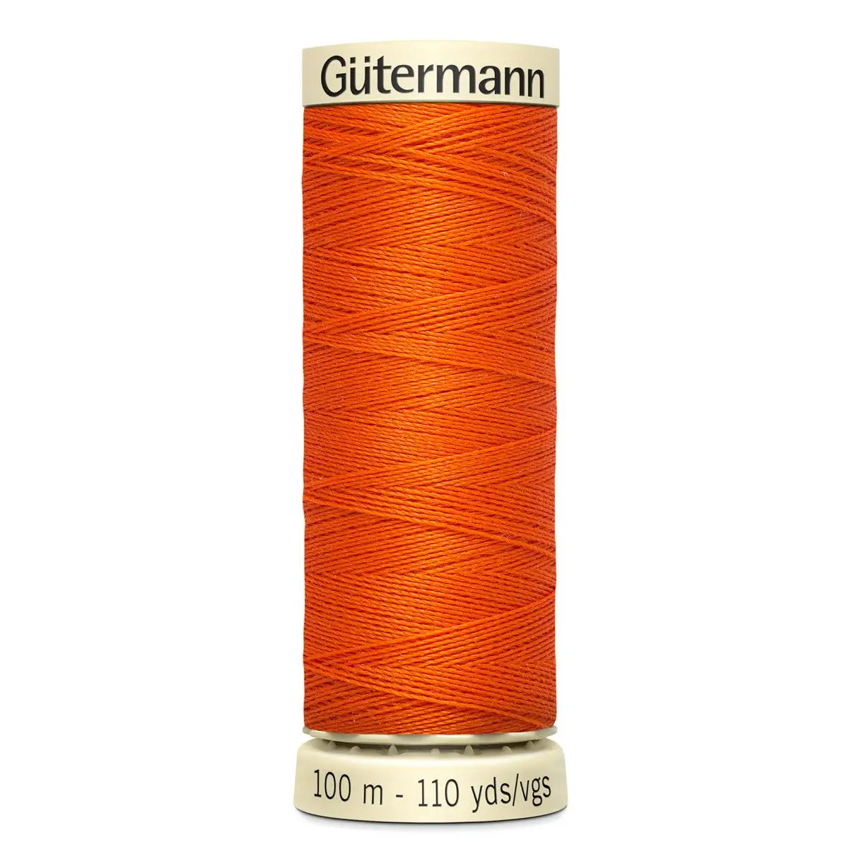 Bright Orange Gütermann Sew All Polyester Thread 100mtr