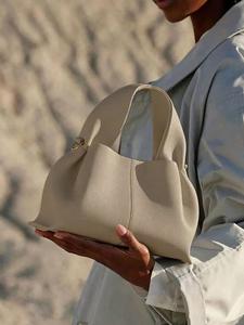 Summer Women's Elegant Solid Color Elegant Bags, Lightweight Shoulder Bag, Daily Commuting Purse, Fashionable Compact Pu Leather Casual Crossbody Bags for Daily Used, Trendy Minimalist Daily Commuter Purse