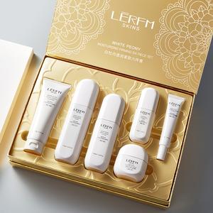 LANE FOCUS White Peony 6-Piece Skincare Set | Brightening & Firming | Hydrating & Antioxidant