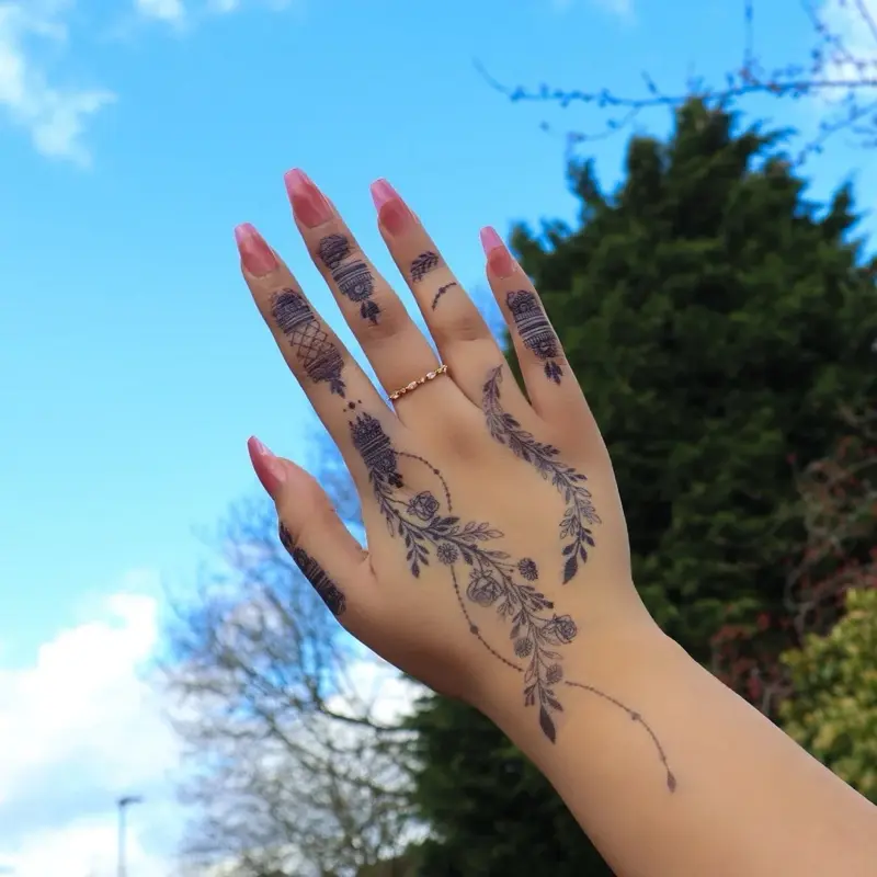 LUXURY TATTOO STAIN - Safina Adam Henna temporary 6