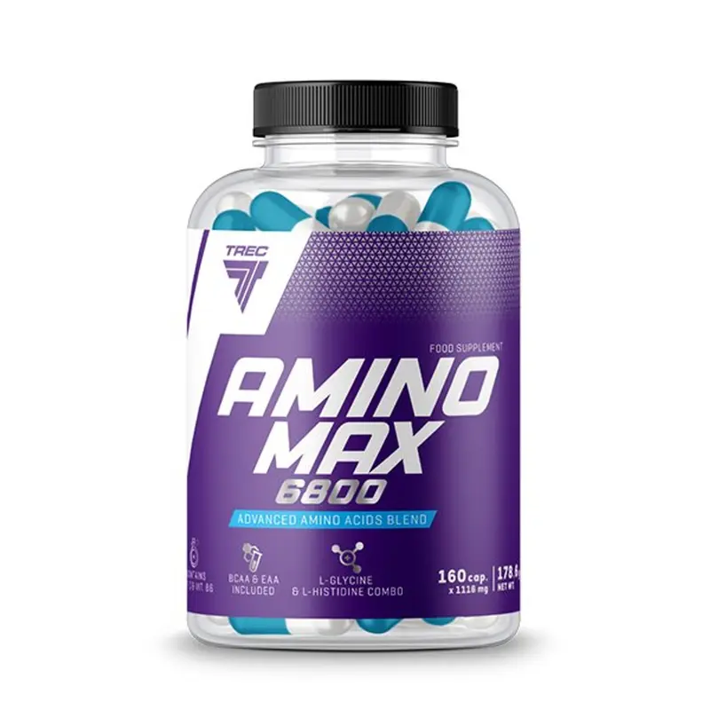 Trec Nutrition Amino Max 6800, 160 Caps - Muscle Recovery 0