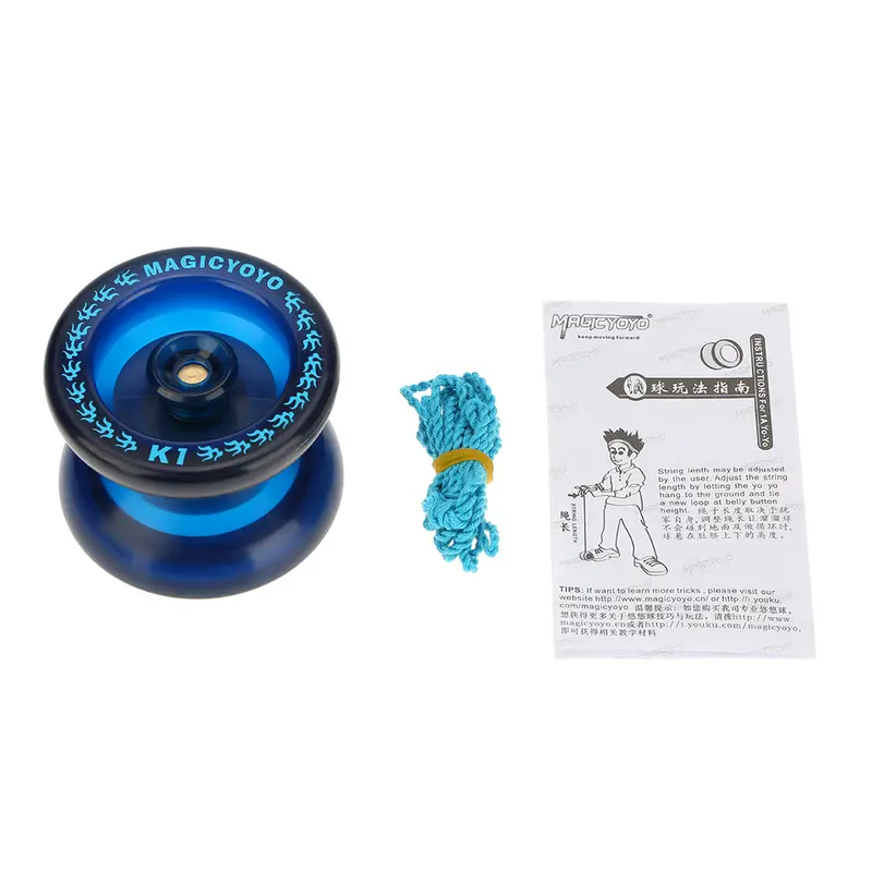Professional Magic Yoyo K1 Spin ABS Yoyo 8 Ball KK Bearing with Spinning String for Kids Classic Baby Toys 3