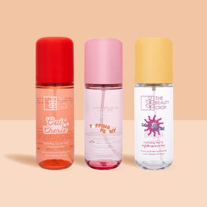 Fragrance Mists - 100ml - 3 Irresistible Scents - Fruity, Floral & Sweet - The Beauty Crop