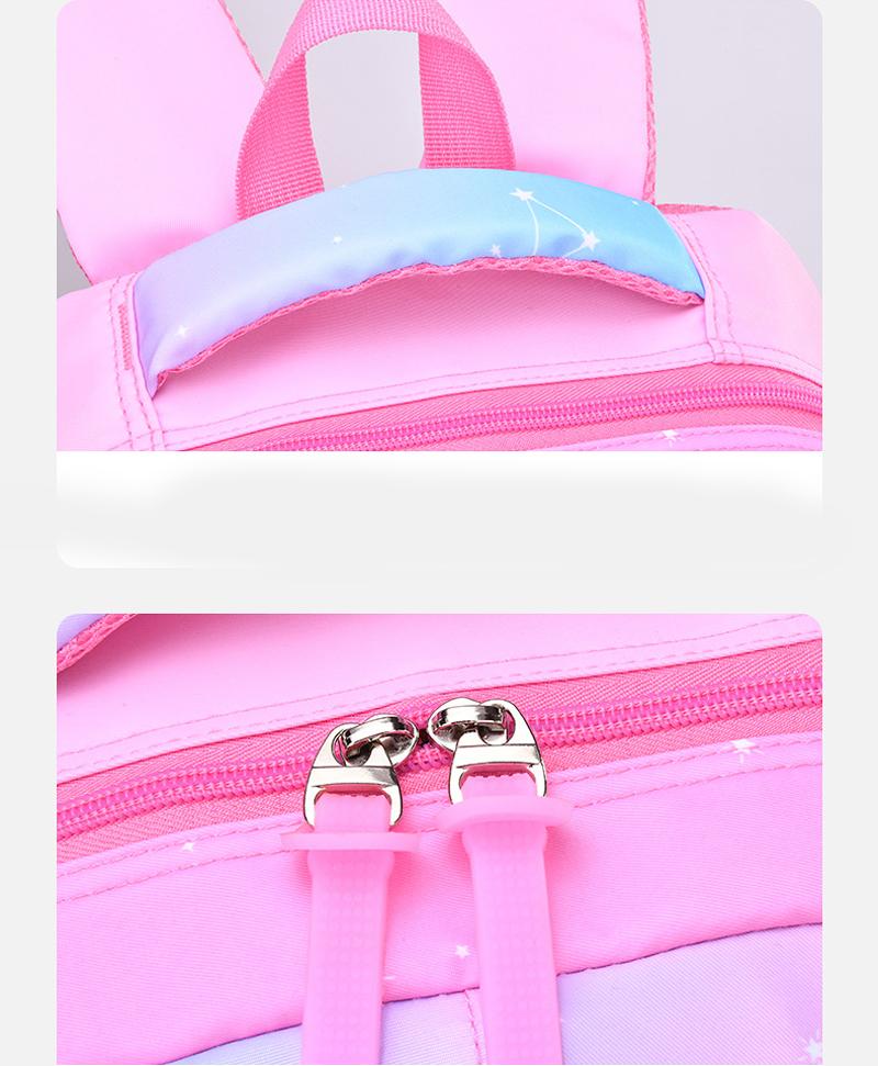 Product Introduction of Kid Girl Backpack School Bag Pink Blue Purple For Teenagers Backpack Waterproof Girl Schoolbag Kawaii Cute Primary BookBag 9
