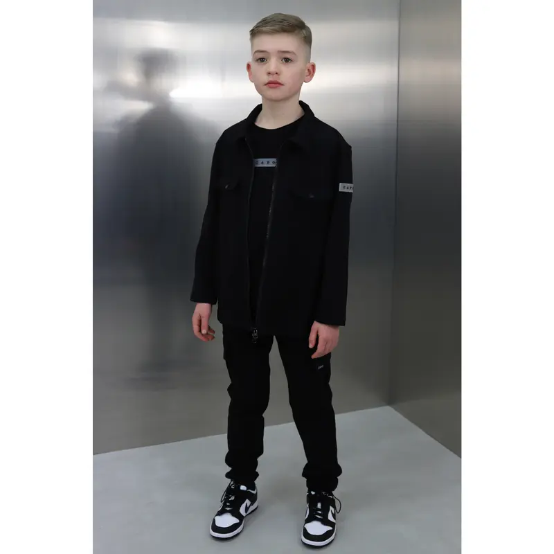 Capo KIDS - BUTTON Jacket - Black 5