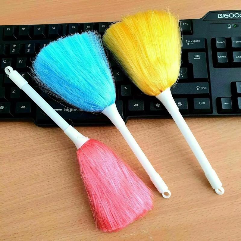 Mini Static Duster – Soft Magic Feather Brush (Pack of 3) | Home & Office Cleaner UK 0