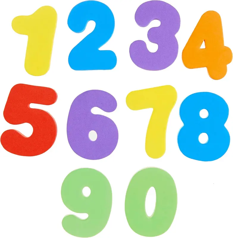 Baby Bath Foam Letters & Numbers | Mess-Free Baby Bath Toys & Shower Toys | Sticks on Tiles & Porcelain | Creative Toddler Bath Toys | Removable Toddler Bath Toys 3