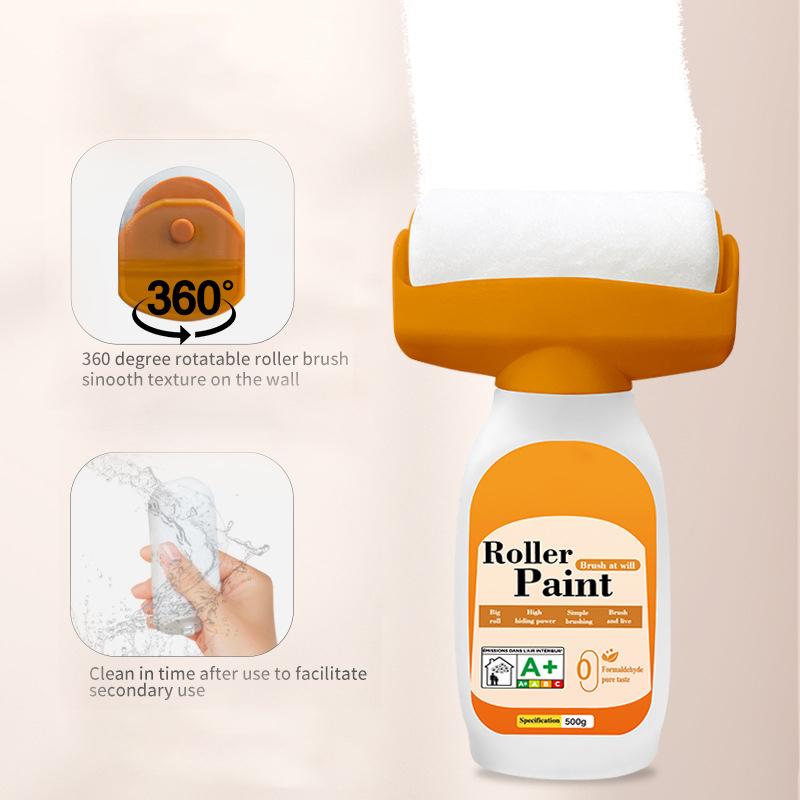 [UK Seller]paint for walls,white paint for walls,paint roller for walls，diy home projects,wall painting ideas,wall paint,portable paint,painting tools 4