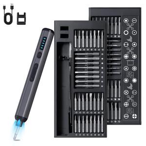 68-in-1 Electric Screwdriver Set, USB Rechargeable Precision Screwdriver Set, Multifunctional Screwdriver Tool for Camera/Phone/Tablet/Glasses Repair