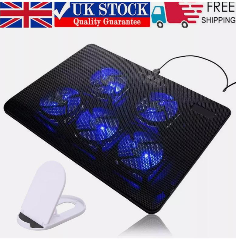 Universal Super Silent Cooling Pad For Laptop, Netbook, Macbook Adjustable Stand 1