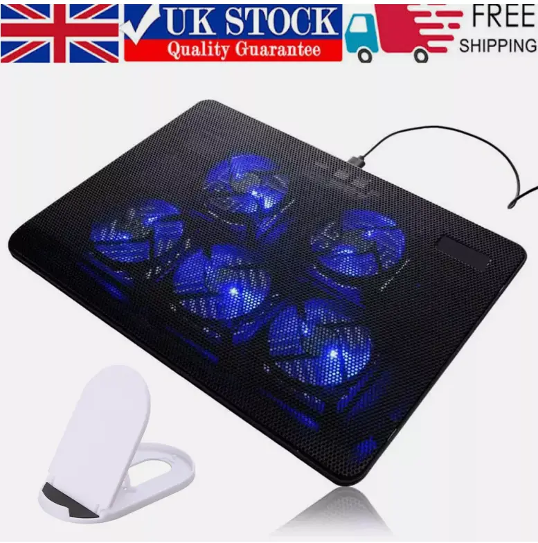 Universal Super Silent Cooling Pad For Laptop, Netbook, Macbook Adjustable Stand 1