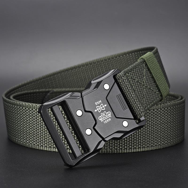 Tactical Waist Belt - Durable Automatic Buckle, Perfect for Outdoor Adventures, Unisex Accessories for Men and Women 2