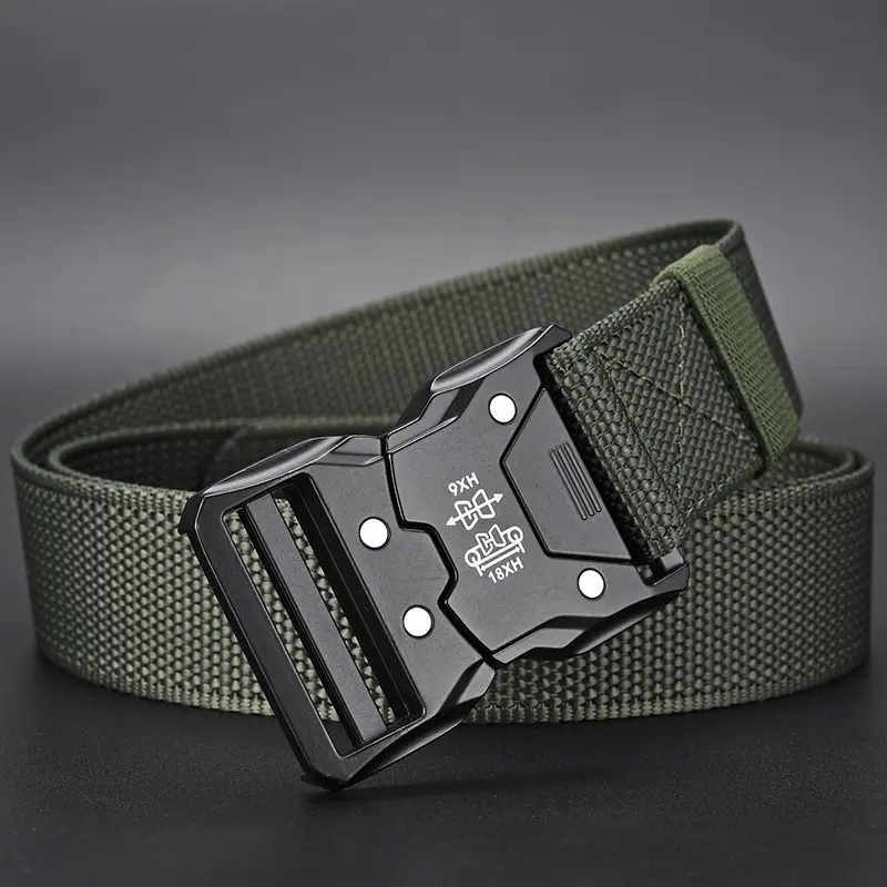 Tactical Waist Belt - Durable Automatic Buckle, Perfect for Outdoor Adventures, Unisex Accessories for Men and Women 2