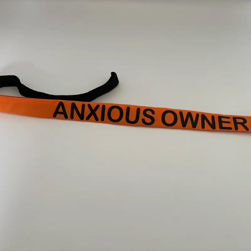 Dog Lead Sleeve - Warning Alert Wrap - Lead Cover - for Pet Safety 8