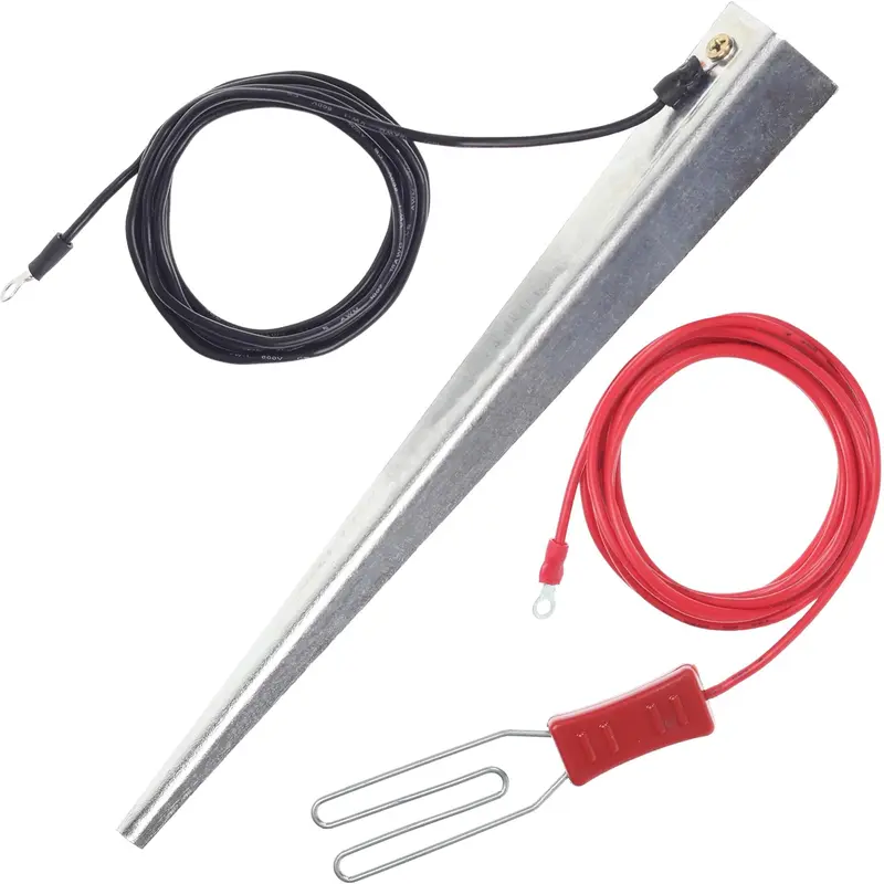 12 Volt Battery Powered Electric Fence Energiser XSTOP BA80 10Km Range, 0.6 Joule Output, Weatherproof Kit Includes Leads and Earth Stake. For Horses and Other Animals 7