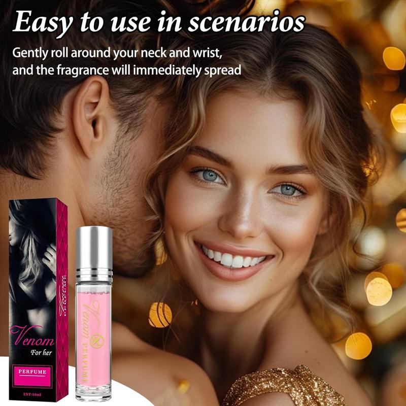 Pheromone Perfume for Women, 10 ml, Roller Pheromone Perfume, Wonderful Scent, Long Lasting Fragrance 2