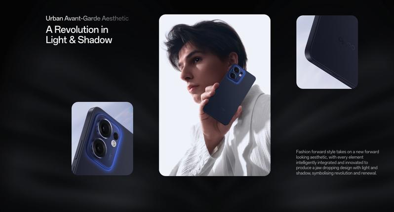 Product Introduction of OPPO Reno13 F - 5G - 8+256GB - 6.67" Display - NFC - AI Livephoto - AI Editor - IP69 Water and Dust Resistance - Mobile Phone Smartphone Cellphone 3