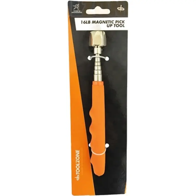 Toolzone Telescopic Magnetic Pick Up Tool Magnet 16 Lb Lift 775m Long Reach 1