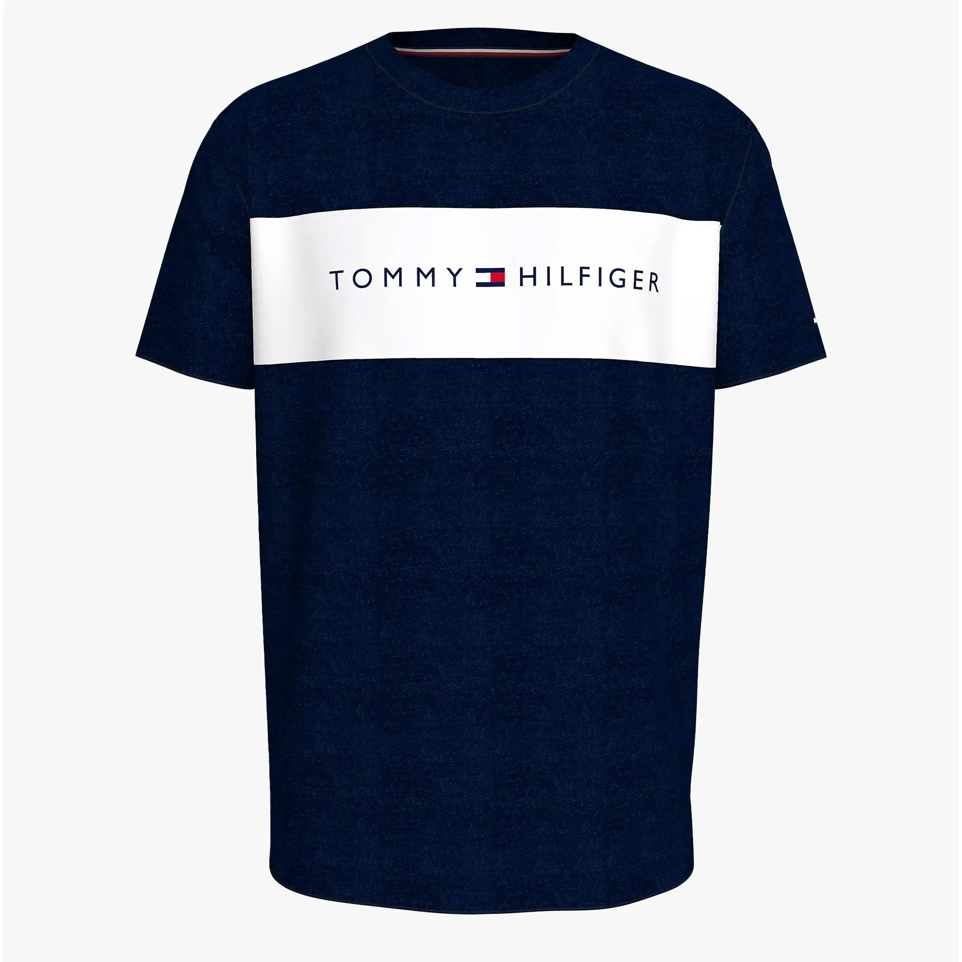 Tommy Hilfiger T-SHIRT BLO LOG Mens Desert Sky Loungewear/Nightwear