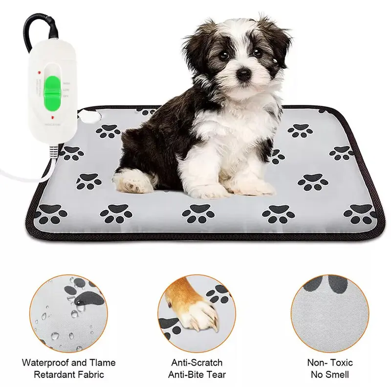 Pet Heating Pad Cat Dog Electric Heat Mat Heated Bed Dog Puppy Whelping Pads UK 2