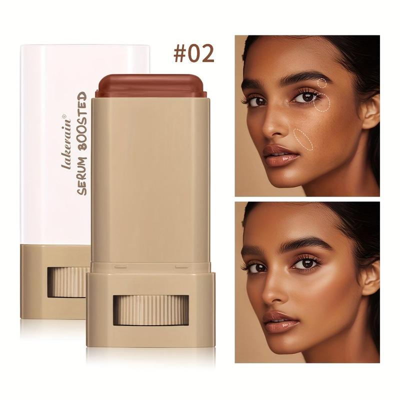 Lakerain Tinted Moisturizing Foundation Stick for Blemish Concealing - Matte Finish, All Skin Types, Multi-Color Options, Solid Formula - Sleek Design - Tinted Moisturizer for Face - Makeup, Concealer 2