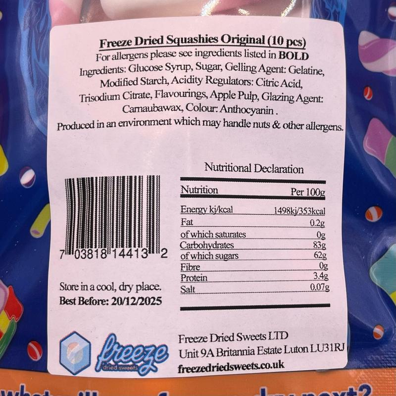 Squashies Original  - Freeze Dried Sweets 2