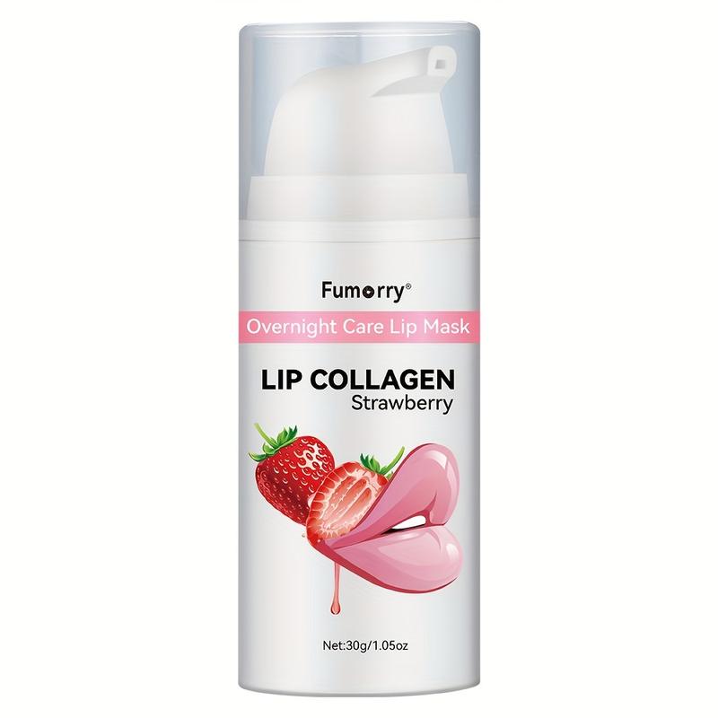 30g Large Capacity CollagenPlump - Revitalizes and Repairs Dry, Cracked Lips - Moisturizing Night Care Lip Mask 5
