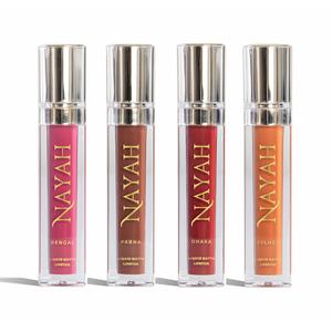 Nayah Cosmetics Liquid Matte Lipstick - High Pigment Smudge-Proof Long-Lasting Formula for Daily Use & Special Occasions