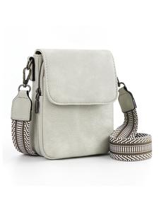 Women's Fashionable Ethnic Pattern Strap Crossbody Bag, Casual Pu Leather Shoulder Bag for Daily Used, Trendy Versatile High-quality Daily Commuting Bag