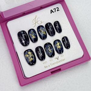 Pure handcrafted wearable nails, high-end art, starry sky hand-painted, niche, sweet and cool, short style, press on nails nail  wraps press  nails miffy  nails miffy  nails miffy  nails miffy  nails miffy  nails short  press  nails