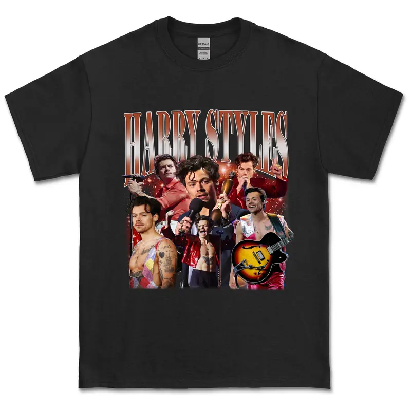 Limited Harry Styles Vintage T-Shirt, Harry Style Graphic T-Shirt, Harry Style Retro 90_S Fans T-Shirt, Unisex T-Shirt, 4