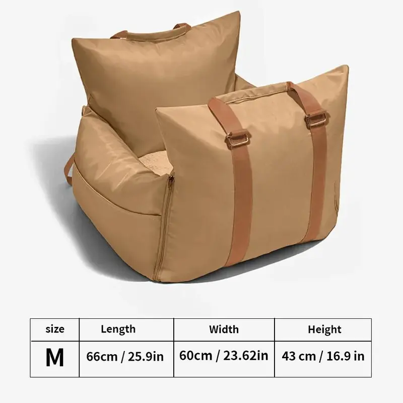 Waterproof Dog Car Seat Cover Pet Animal Nest Cushion Dogs Cats Sofa Bedding Travel Mattress for Pets 4