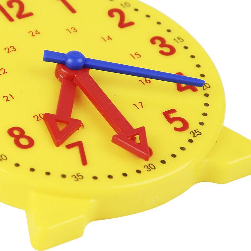 Children Montessori Clock Educational Toys Hour Minute Second Cognition Matching Puzzle Toys Kids Early Preschool Teaching Aids 1