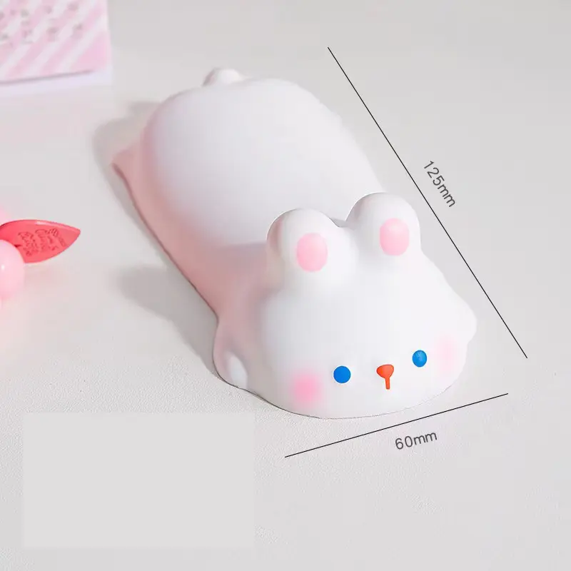 RISELDAJOR   Ergonomic Wrist Rest Support Featuring a Cute Slow Rising Mouse Pad, Ideal for Computer Desks and as an Office Supply 5