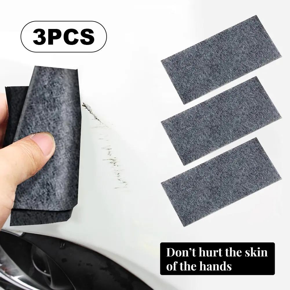 3Pcs Scratch Repair Tool Kit – Nano Magic Cloth for Easily Removing Car Paint Scratches, Multifunctional Scratch Repair Rags