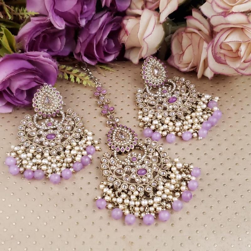 Tikka & Jhumka (Different Designs!) punjabi jewellery desi pakistan pakistani indian jewelry polki jewellry mehndi i wedding kundan stone necklace 3