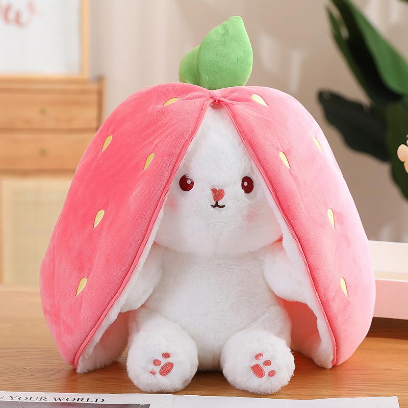 Product Introduction of 13 Inch Cute Rabbit Plush Toy, Easter Essentials, Fun Transforming Stuffed Toy, Soft Plush Toy For Kids & Adults, Gift for Her, Girl's Gift 7
