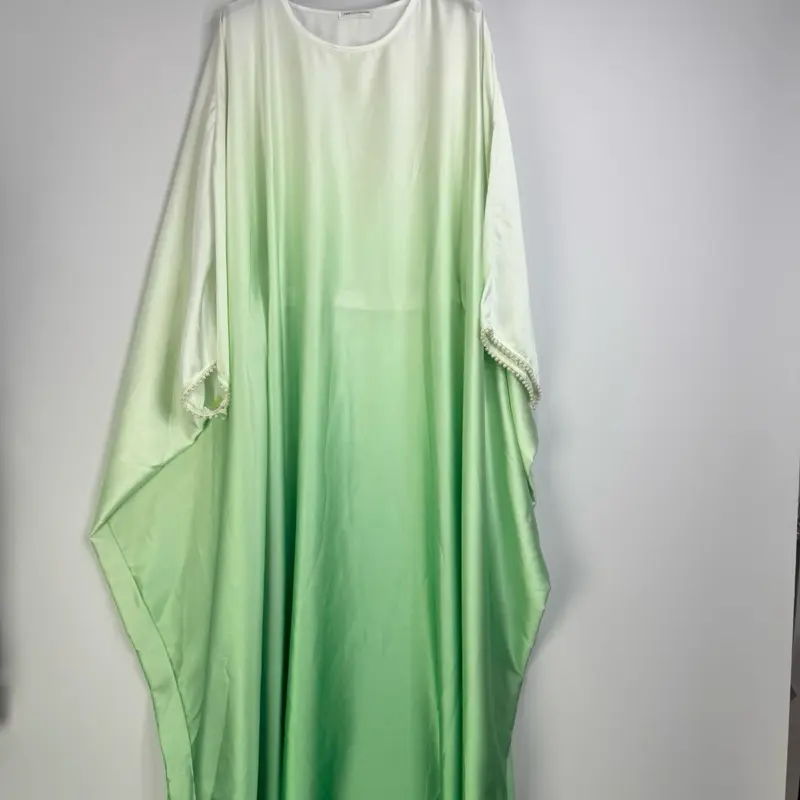 Ombré coloured kaftan with inner elastic 2