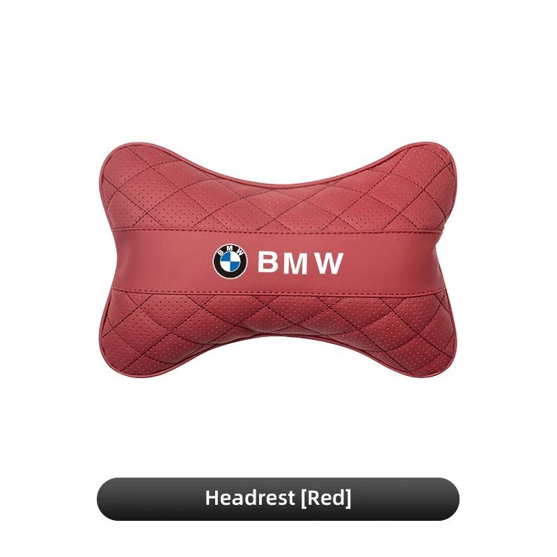 1 pcs Car Accessories Seat Headrest Neck Pillow For BMW i8 Z4 Z8 X1 X2 X3 X5 X4 X6 X7 G30 G20 G32 G11 G12 F40 F30 F20 F10 F34 F07 F44 7