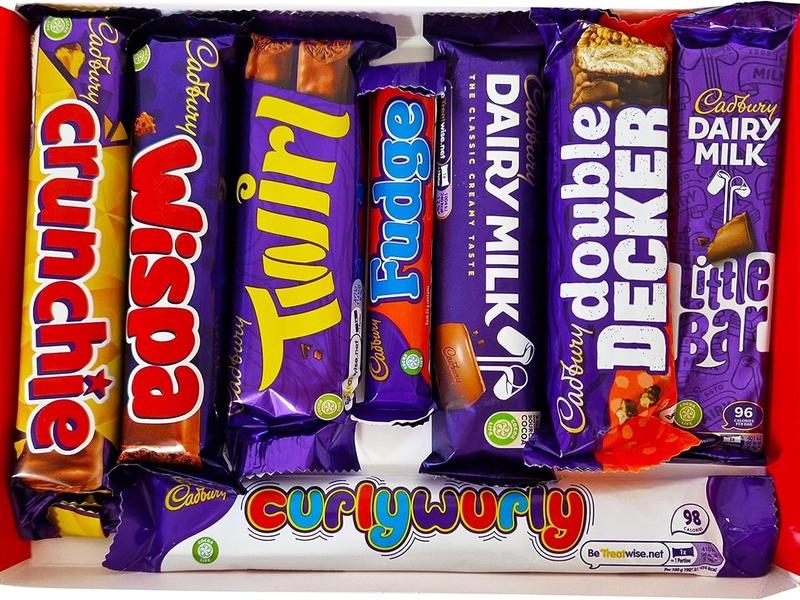Cadbury Chocolate Box for Birthday Lovers | 8 Full Sized Bars | Letterbox Gift Hamper | Snack and Dessert Gift Box for Kids/Him/Her 4