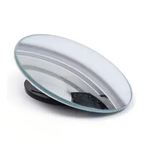 2x Blind Side Spot Mirror Rear View Towing Car Van Motorcycle Adjust Wide Angle 4