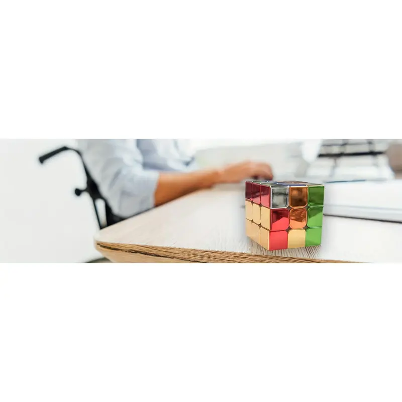 [Mirror Surface Speed Cube] 3x3 Mirror Surface Speed Cube - Original Stickerless Magic Cube - Shiny Puzzle Game and Brain Teasers Toy 8