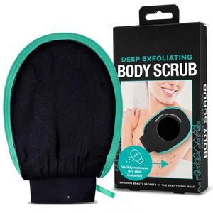 Deep Cleansing Body Scrub Glove,  1/2 Counts Exfoliating Body Scrub Mitt, Bathing Accessories for Home Bathroom, Bathing Supplies